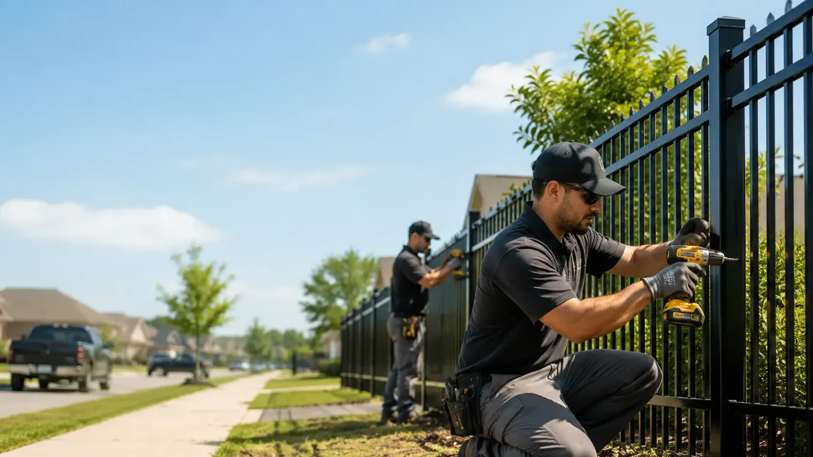 Metal Fence Installation in Wadsworth, IL